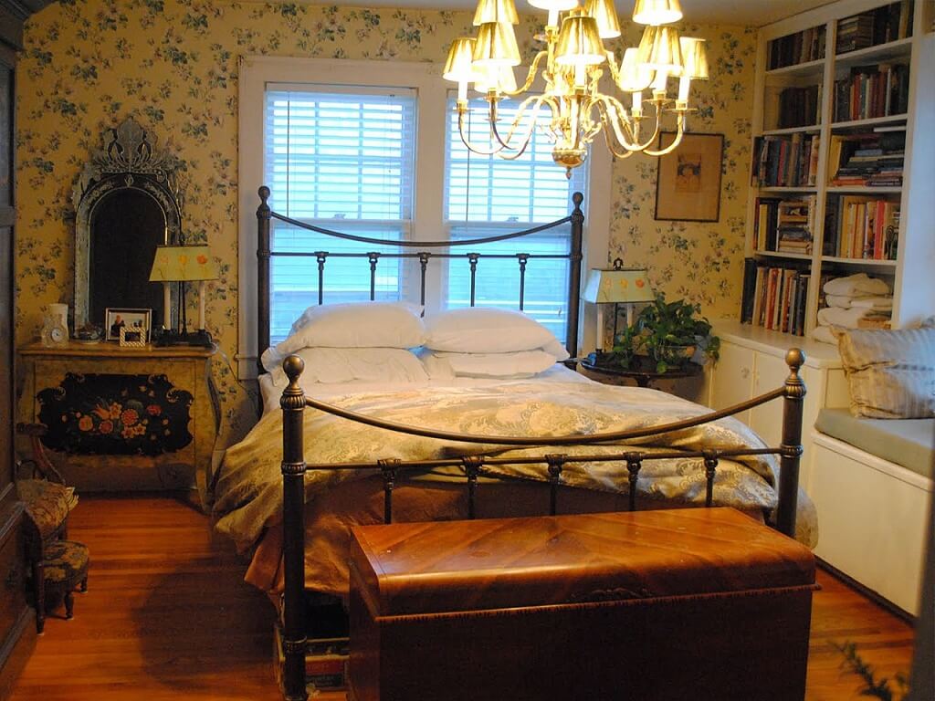 спальня в английском стиле дизайн фото