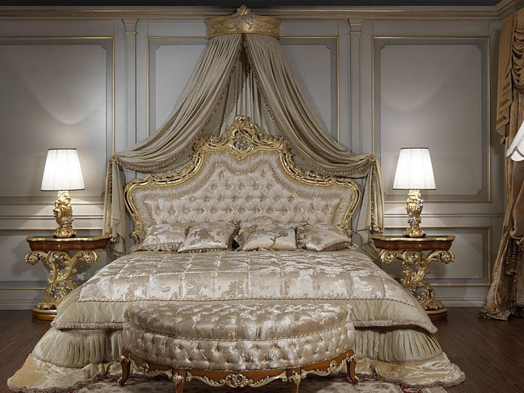 спальня в стиле барокко фото интерьеров